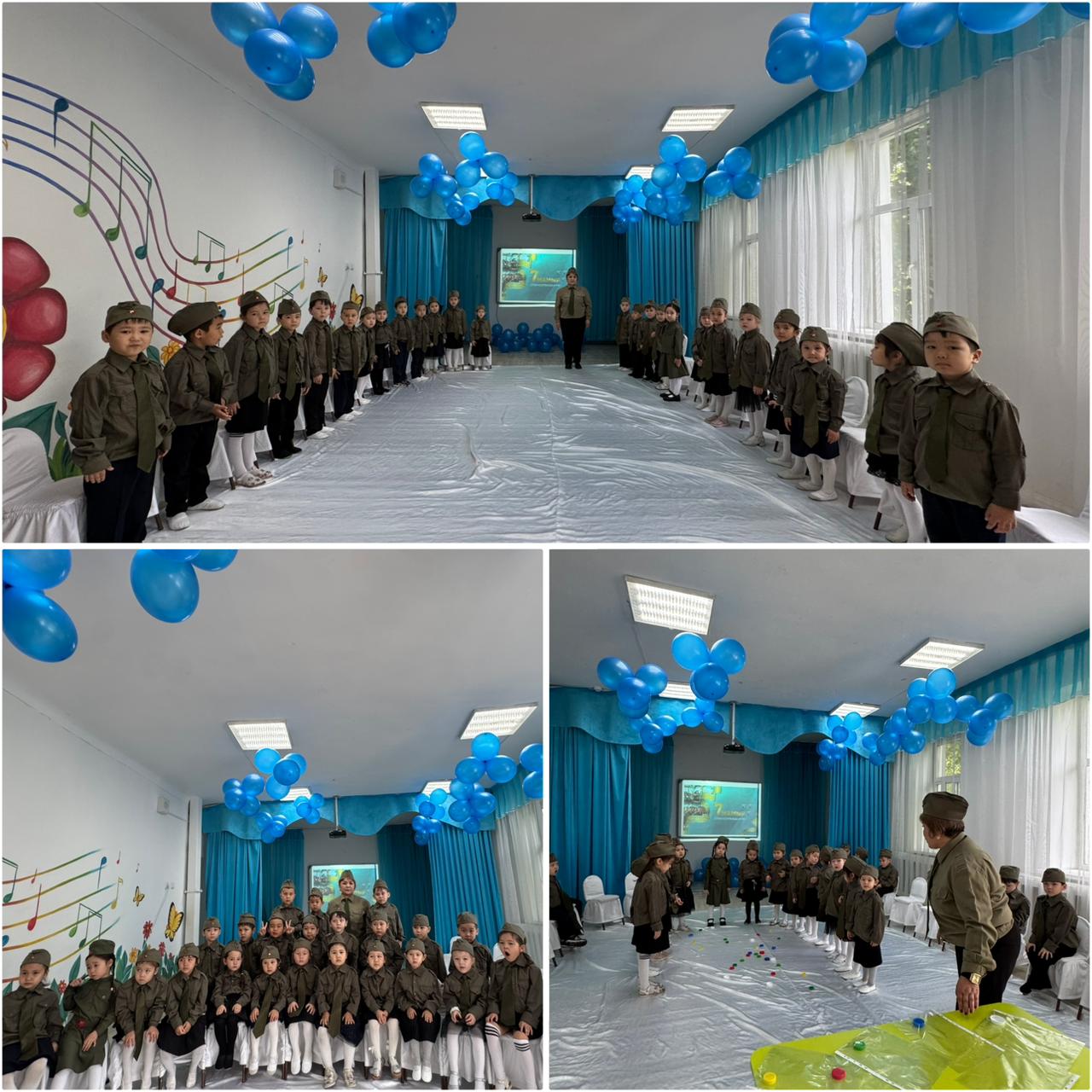 7 мамыр – Отан қорғаушылар күні туралы түсінік беру, елін, жерін сүюге, Отанды қорғауға, батыр бабалар рухын құрметтеуге тәрбиелеу. Қазақстан Республикасының Қарулы Күштеріне деген құрмет сезімін арттыру, ерлік пен елдік ұғымын дәріптеу.